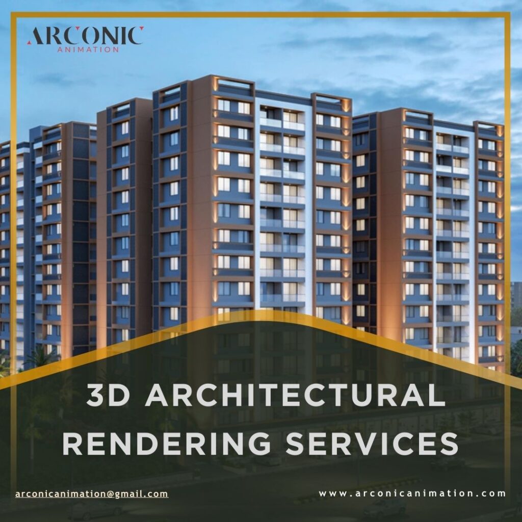 3D Architectural Rendering Services - Arconic Animation